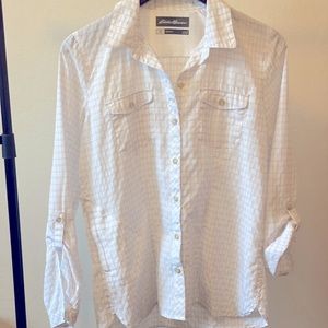 Eddie Bauer Travex button down shirt
